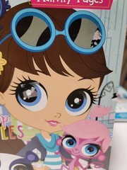 2015 Littlest Pet Shop Styles Coloring Activity Book Stickers 288 Pages UNUSED