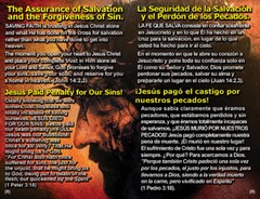English/Spanish, RAPTURE Gospel Bible Tracts, 40 PK in 2 Covers, 20 Pages Ea.