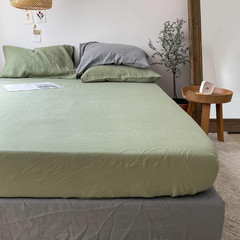 100% Linen Fitted Sheet King, 14 Inch Deep Pocket Mattress