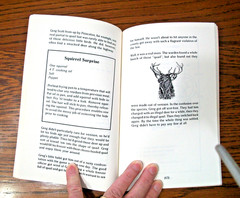 ILLINOIS’ ROAD KILL COOKBOOK~BRUCE CARLSON~PAPERBACK BOOK~108 PAGES~VERY GOOD~