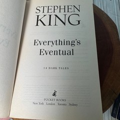 Stephen King Book Lot Everythings Eventual 1408 and Danse Macabre Paperbacks