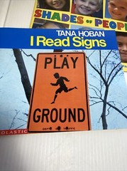 I Read Signs, Curious George, Shades Of People Lot 3 Scholastic Paperback Books