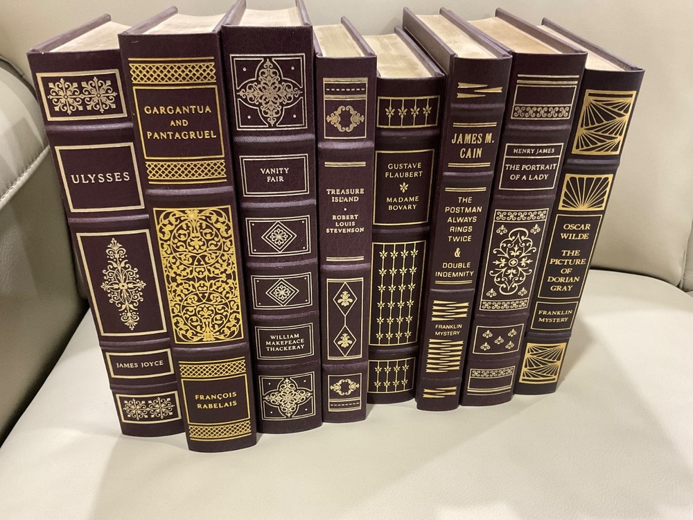 The Franklin Library Lot 8 Classic Literature Books ~ Beautiful ~