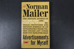 Advertisements for Myself Norman Mailer 1960 First Printing Signet Book Literary