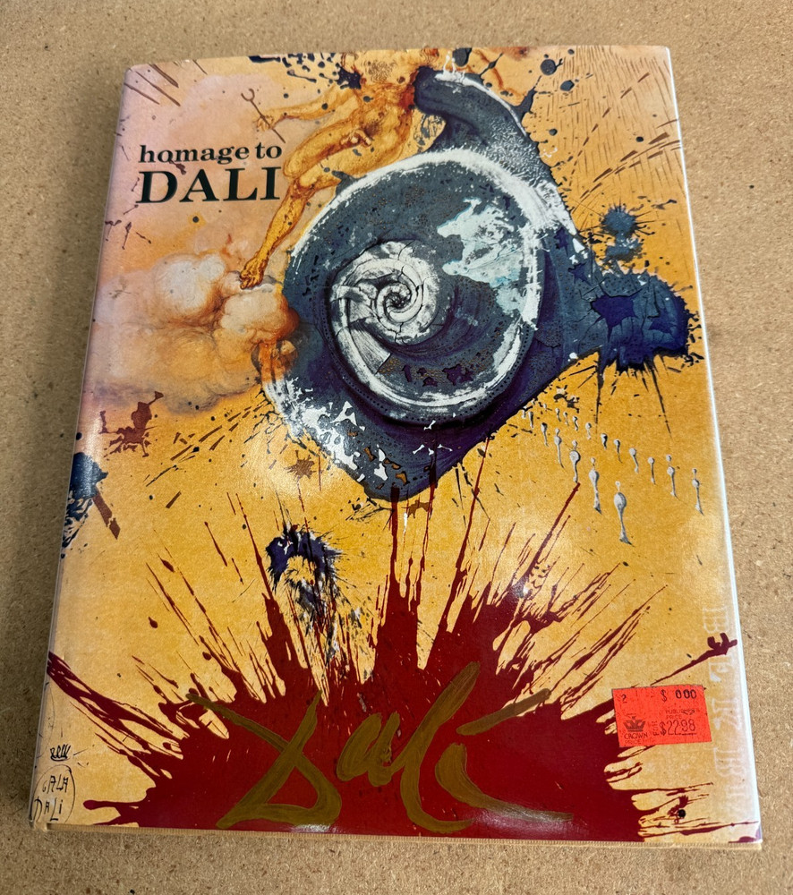 Homage To Salvador Dali HB/DJ 1980 Chartwell Books Special Issue XXe Siecle