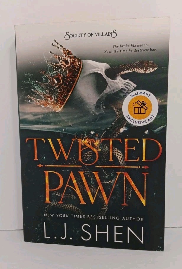 L.J. Shen – Twisted Pawns, Walmart Edition, Paperback, Used
