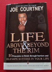 Life above and Beyond the Rim by Joe Courtney (2015, Hardcover) SIGNED NBA