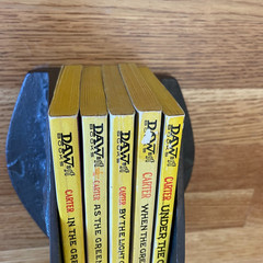 Complete Green Star Series by Lin Carter. Books #1-5. Vintage DAW yellow spines.