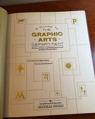 Harry Potter-Guide to the Graphic Arts Department-Hardcover-MinaLima Book