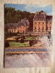 VAUX LE VICOMTE Castle [FRENCH LANGUAGE ART GUIDE] COMTE PATRICE DE VOGÜE