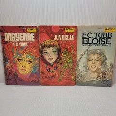 E.C. Tubb Lot of 18 Vtg Sci-FI Paperback books all Dumarest of Terra Series DAW