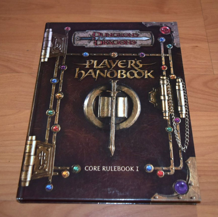Dungeons & Dragons Players Handbook Core Rulebook I 2nd Printing