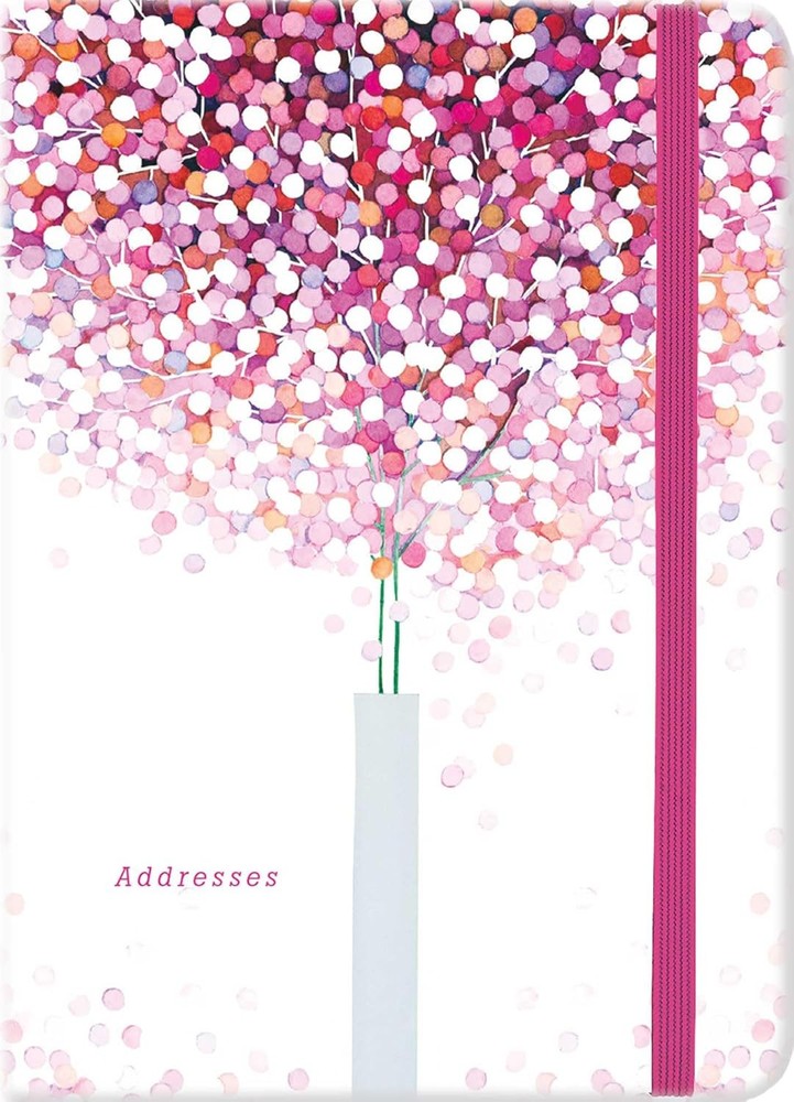 New Peter Pauper Small Lollipop Tree Address Book 160 Pages