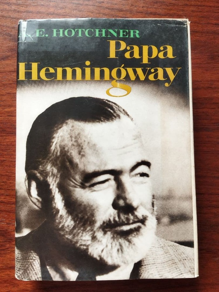 Papa Hemingway by E. Hotchner 1999 Hardcover Biography 8.7×5.9in
