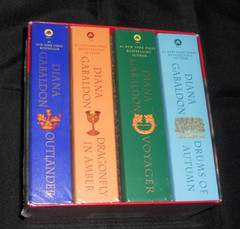 The Outlander Series in BOXED SET Diana Gabaldon 4-Books NEW-Still In Cello Wrap
