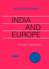 INDIA AND EUROPE : AN ESSAY IN UNDERSTANDING By Wilhelm Halbfass **Excellent**