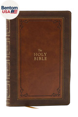1611 KJV with Apocrypha, Brown Leathersoft: Holy Bible