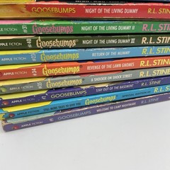 Goosebumps R.L Stine Apple Fiction Lot of 18 Scholastic Books Vintage 90s Horror