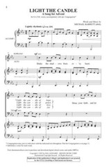 Light the Candle SATB Michael Barrett