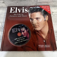 Elvis Life In Pictures by Michael Heatley 192 Pages * Damaged Corner*