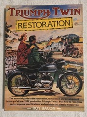 Triumph Twin Restoration by Roy Bacon Paperback 1977 Illustrated Motorcycles
