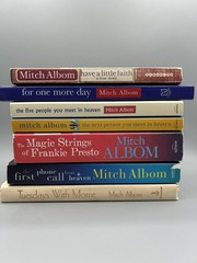 Lot of 7 Mitch Albom books PB/HC Tuesdays with Morrie For One More Day Magic