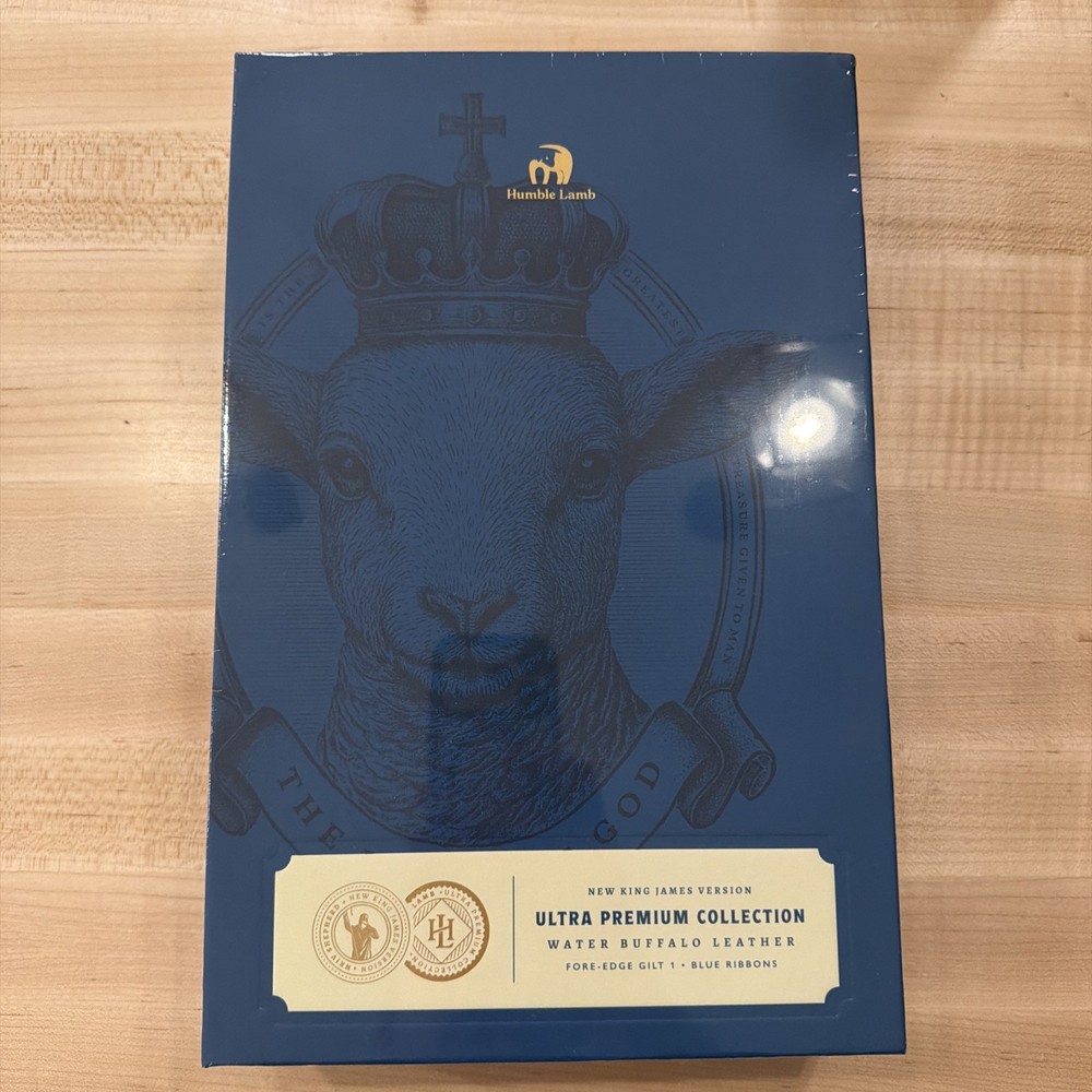 HUMBLE LAMB BIBLE NKJV SHEPHERD (Ultra Premium) Sealed Brand new (Ltd. Ed.)