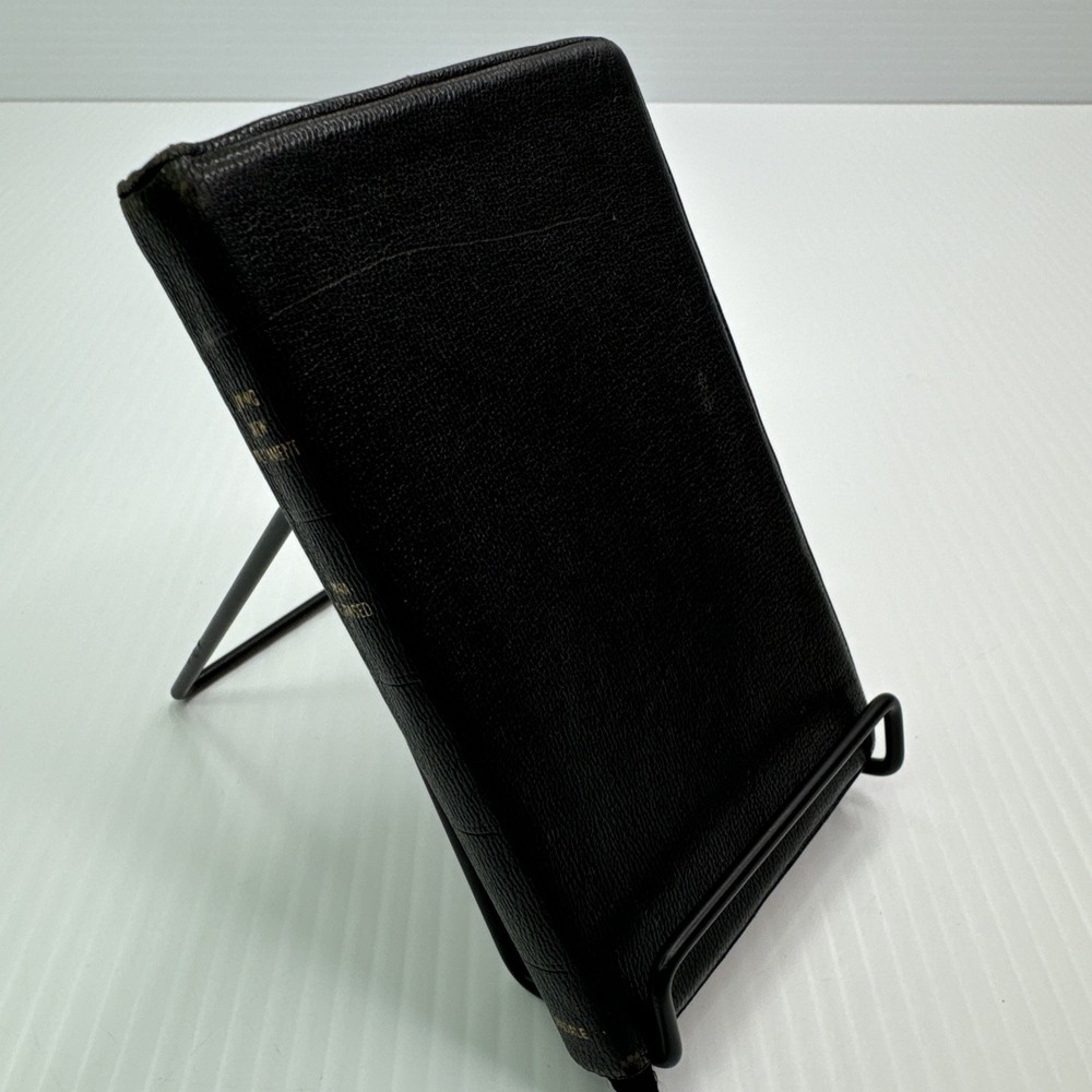 Living New Testament Paraphrased Hand-Grained Morocco Leather Lined 1967 Tyndale