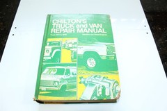 Vintage Chilton’s Truck & Van Repair Manual 1971-1978 Gas and Diesel 1360 Pages