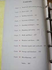 Better Homes & Gardens Handyman’s Book 5 Ring Binder 400 pages 1957 Fix It