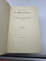 Travels Abbe Carré India 3 Vol Hakluyt 1947 Inscribed Set (AB114)
