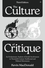 The Culture of Critique: An Evolutionary Analysis of Jewish Involvement in
