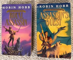 Royal Assassin & Assassin’s Quest (1st Ed) by Robin Hobb Farseer #2 #3 Paperback
