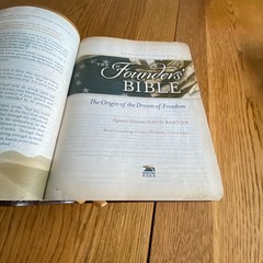 The Founders Bible NASB 2nd Edition Leathersoft Brown