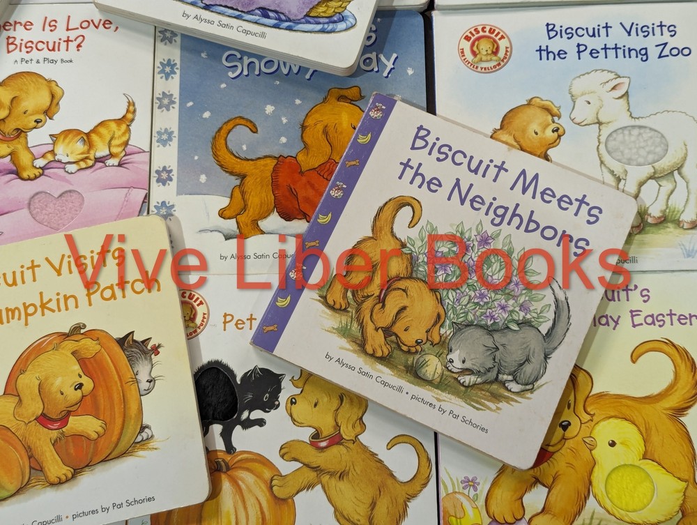 Lot of 5 Biscuit Board Books Lot Random – Children/Kids/Toddlers/Babies