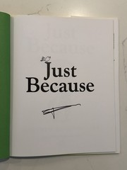AUTOGRAPHED Matthew McConaughey SIGNED Book Just Because AUTOGRAPH #5