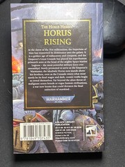 HORUS RISING – HORUS HERESY 1 – BLACK LIBRARY WARHAMMER – PAPERBACK