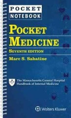 Pocket Medicine: The Massachusetts General Hospital Handbook, 7th Edition NEW