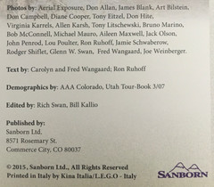 A Photographic Journey Through Colorado Book 80 Pages