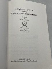 A Parsing Guide To The Greek New Testament Nathan E. Han Herald Press Hardcover