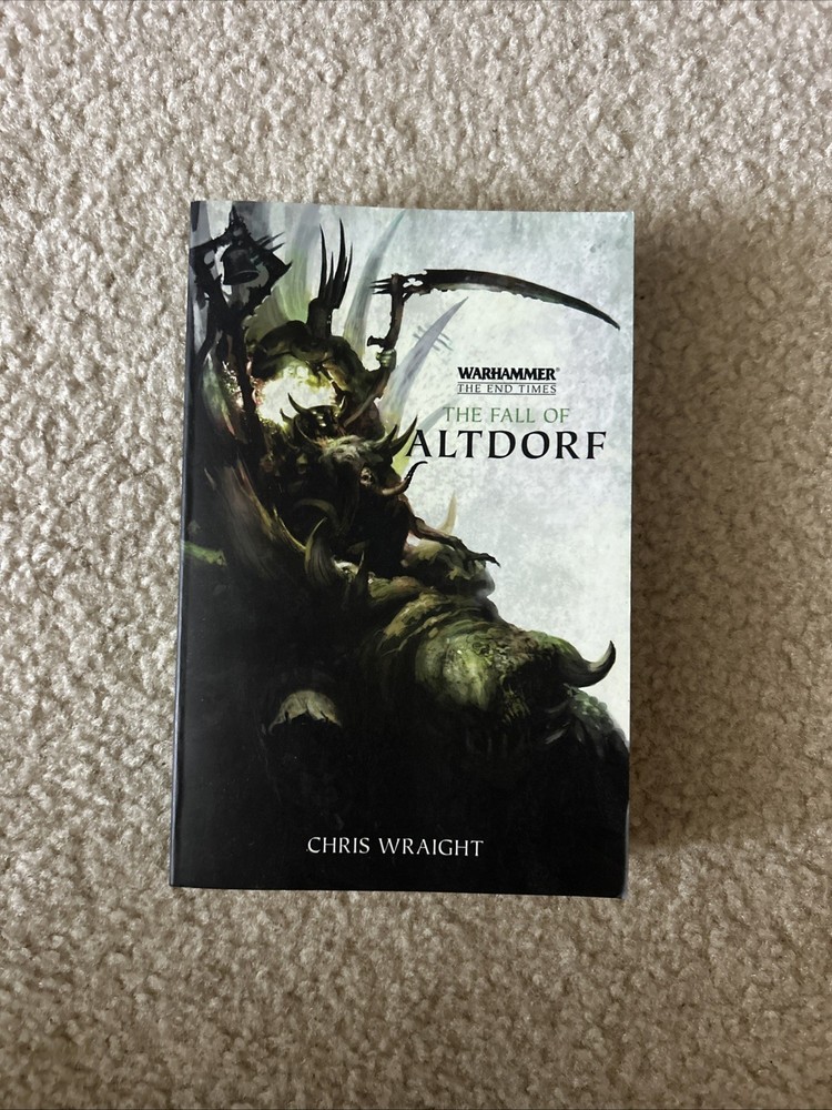 Warhammer The End Times The Fall Of Altdorf Chris Wraight Hardcover