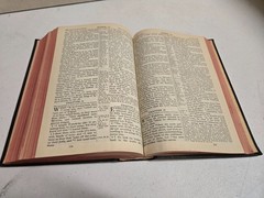 Vintage Gideons Holy Bible National Bible Press King James Version KJV Red Edges