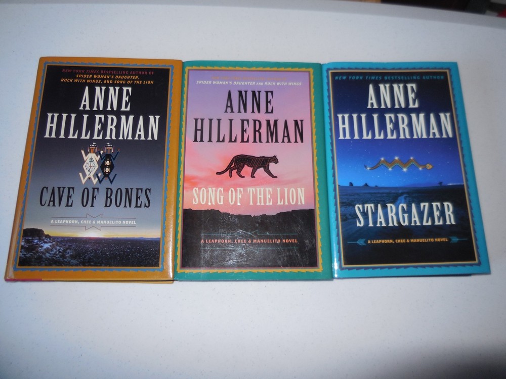 ANNE HILLERMAN 3 Hardcovers with Dust Jackets