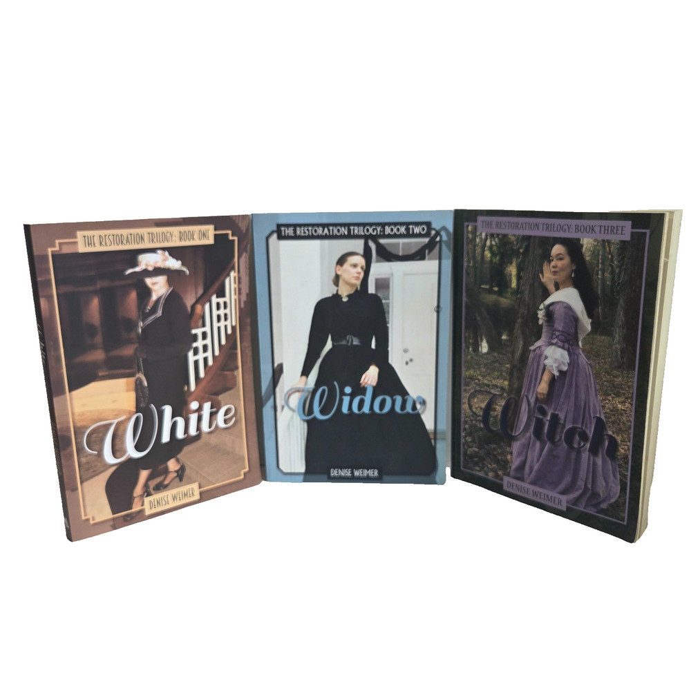 Denise Weimer Restoration Trilogy White Widow Witch 1 SIGNED Author Paranormal