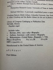 Jack Kerouac Lot of 6 Pre-owned Book Titles – including 1 Hardback First Edition