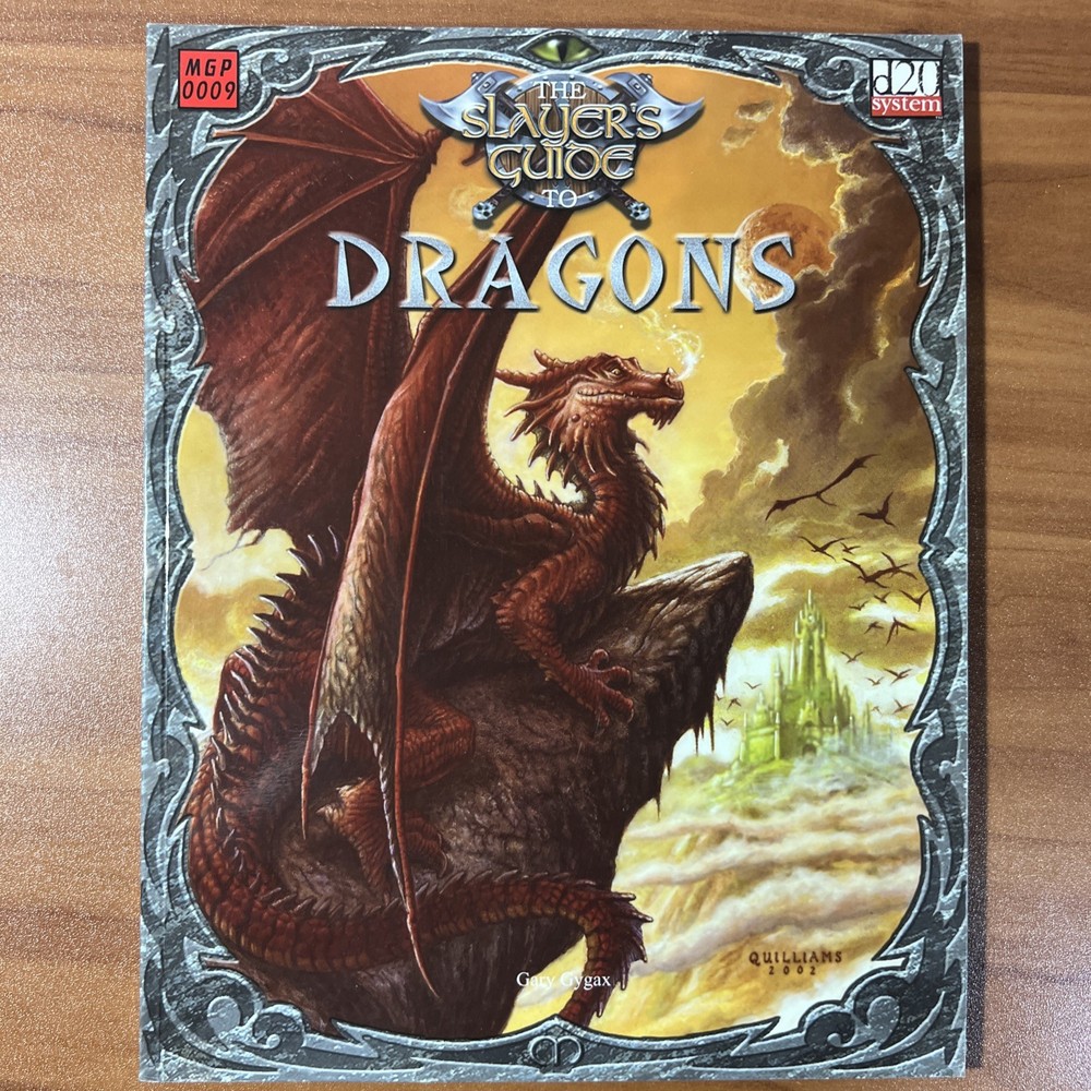 The Slayer’s Guide to Dragons (D&D 3.0 d20 2002 Mongoose Publishing MGP0009)