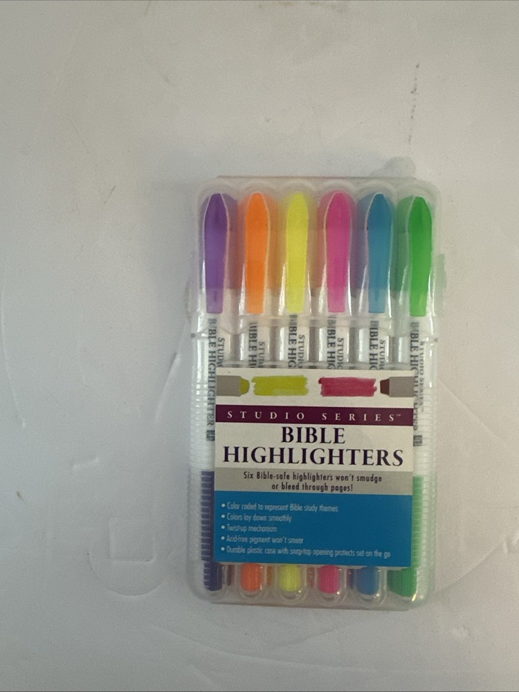 Bible Highlighters (set Of 6) by Inc. Peter Pauper Press (2017, Merchandise,…