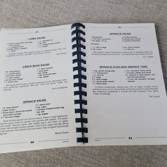 Morris Press Cookbook Davis Elementary School Recipe Marietta GA Spiral