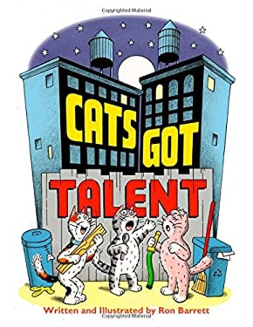 Cats Got Talent Picture Book Ron Barrett