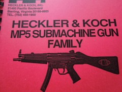 German H&K MP5 Family Book 115 Pages NEW 1993